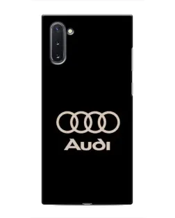 Чохол для Samsung Galaxy Note 10 з картинкою «Audi — золотий логотип» Чохол для Samsung Galaxy Note 10 з картинкою «Audi — золотий логотип»