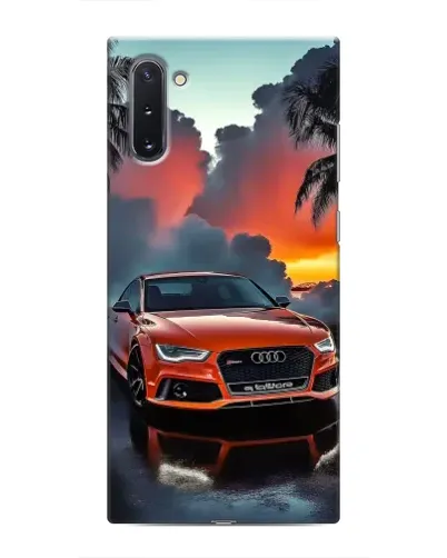 Чехол для Samsung Galaxy Note 10 с картинкой «Audi — закат» Чехол для Samsung Galaxy Note 10 с картинкой «Audi — закат»
