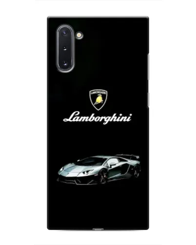 Чехол для Samsung Galaxy Note 10 с картинкой «Логотип Lamborghini классика»