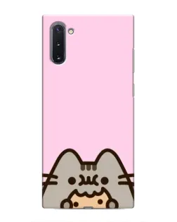 Чохол для Samsung Galaxy Note 10 з картинкою «Pusheen та печиво» Чохол для Samsung Galaxy Note 10 з картинкою «Pusheen та печиво»