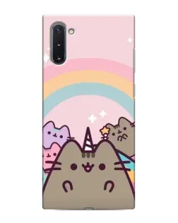 Чехол для Samsung Galaxy Note 10 с картинкой «Единорог Pusheen»