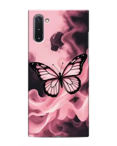 Чехол для Samsung Galaxy Note 10 с картинкой «Бабочка в дыму» Чехол для Samsung Galaxy Note 10 с картинкой «Бабочка в дыму»
