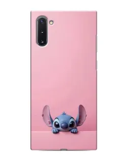 Чехол для Samsung Galaxy Note 10 с картинкой «Stitch выглядывает»