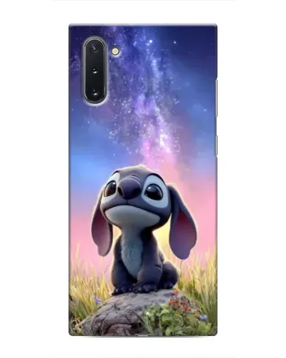 Чехол для Samsung Galaxy Note 10 с картинкой «Стич на рассвете»