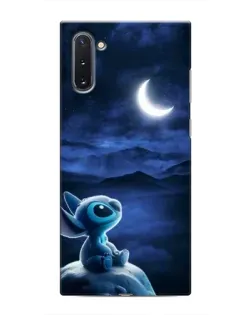 Чехол для Samsung Galaxy Note 10 с картинкой «Лунная ночь Стича»