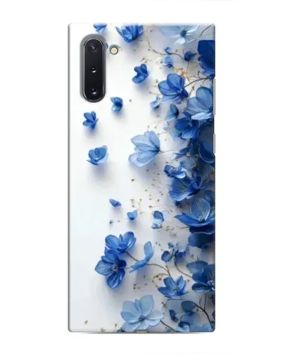 Чехол для Samsung Galaxy Note 10 с картинкой «Голубой цветочный каскад» Чехол для Samsung Galaxy Note 10 с картинкой «Голубой цветочный каскад»