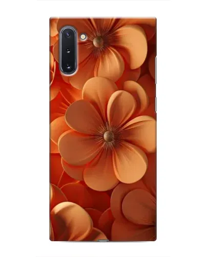 Чехол для Samsung Galaxy Note 10 с картинкой «Оранжевый макро цветок» Чехол для Samsung Galaxy Note 10 с картинкой «Оранжевый макро цветок»