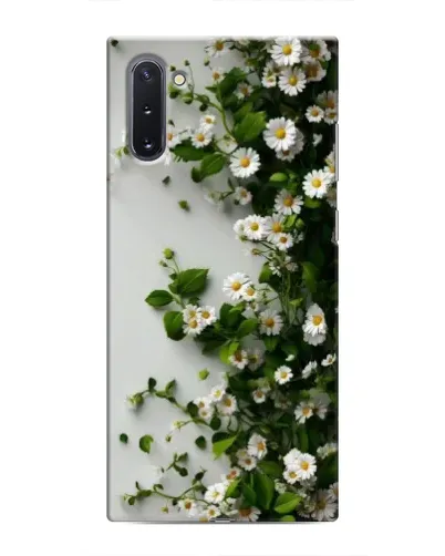 Чехол для Samsung Galaxy Note 10 с картинкой «Ветка мелких белых цветов» Чехол для Samsung Galaxy Note 10 с картинкой «Ветка мелких белых цветов»