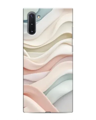 Чехол для Samsung Galaxy Note 10 с картинкой «Пастельные нежные волны»