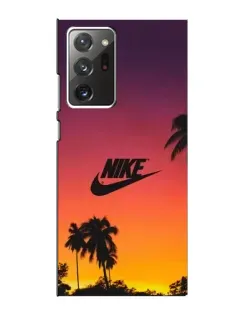 Чехол для Samsung Galaxy Note 20 Ultra с картинкой «Nike на закате солнца»