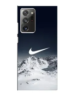 Чехол для Samsung Galaxy Note 20 Ultra с картинкой «Nike — зимние горы»