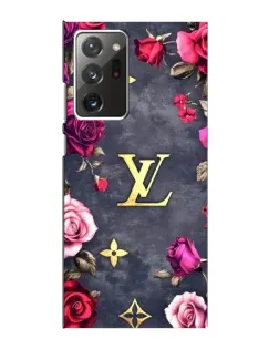 Чехол для Samsung Galaxy Note 20 Ultra с картинкой «Цветочный Louis Vuitton»