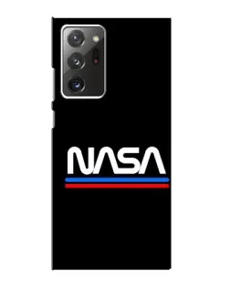 Чехол для Samsung Galaxy Note 20 Ultra с картинкой «NASA — классика Red Blue»