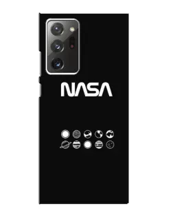 Чехол для Samsung Galaxy Note 20 Ultra с картинкой «NASA — технический принт»