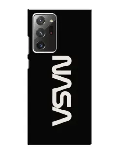 Чехол для Samsung Galaxy Note 20 Ultra с картинкой «NASA — вертикальный логотип»
