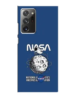 Чехол для Samsung Galaxy Note 20 Ultra с картинкой «NASA — лунная миссия»