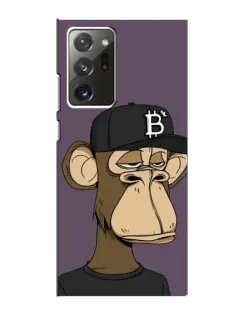 Чехол для Samsung Galaxy Note 20 Ultra с картинкой «Bored Ape в кепке»
