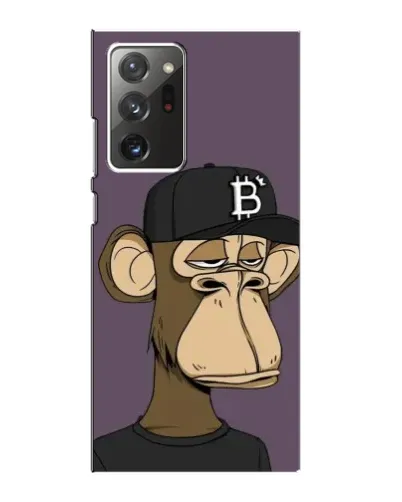 Чехол для Samsung Galaxy Note 20 Ultra с картинкой «Bored Ape в кепке» Чехол для Samsung Galaxy Note 20 Ultra с картинкой «Bored Ape в кепке»
