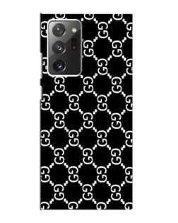 Чехол для Samsung Galaxy Note 20 Ultra с картинкой «Gucci — сетчатый паттерн»