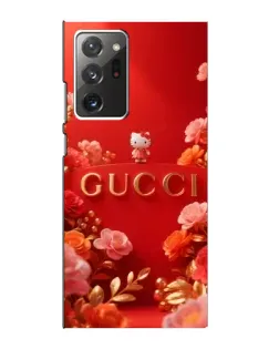 Чехол для Samsung Galaxy Note 20 Ultra с картинкой «Gucci — золотой сад» Чехол для Samsung Galaxy Note 20 Ultra с картинкой «Gucci — золотой сад»