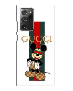 Чехол для Samsung Galaxy Note 20 Ultra с картинкой «Микки Маус Gucci — полосы» Чехол для Samsung Galaxy Note 20 Ultra с картинкой «Микки Маус Gucci — полосы»