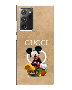 Чехол для Samsung Galaxy Note 20 Ultra с картинкой «Микки Маус Gucci — крафт» Чехол для Samsung Galaxy Note 20 Ultra с картинкой «Микки Маус Gucci — крафт»