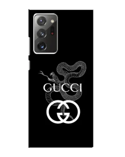 Чехол для Samsung Galaxy Note 20 Ultra с картинкой «Gucci — серебряная змея»