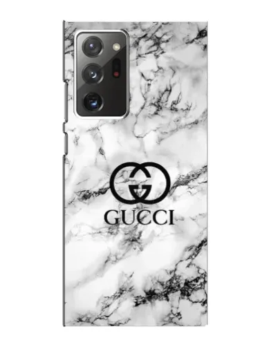 Чехол для Samsung Galaxy Note 20 Ultra с картинкой «Gucci — мраморный шик»