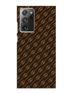 Чехол для Samsung Galaxy Note 20 Ultra с картинкой «Gucci — золотые диагонали» Чехол для Samsung Galaxy Note 20 Ultra с картинкой «Gucci — золотые диагонали»