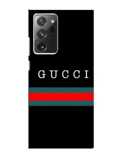 Чехол для Samsung Galaxy Note 20 Ultra с картинкой «Gucci — красный пояс» Чехол для Samsung Galaxy Note 20 Ultra с картинкой «Gucci — красный пояс»