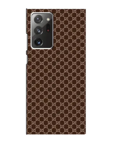 Чехол для Samsung Galaxy Note 20 Ultra с картинкой «Gucci — шоколадная сетка» Чехол для Samsung Galaxy Note 20 Ultra с картинкой «Gucci — шоколадная сетка»