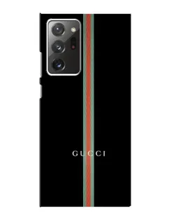 Чехол для Samsung Galaxy Note 20 Ultra с картинкой «Gucci — строгая линия» Чехол для Samsung Galaxy Note 20 Ultra с картинкой «Gucci — строгая линия»