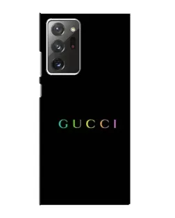 Чехол для Samsung Galaxy Note 20 Ultra с картинкой «Gucci — неоновый минимализм» Чехол для Samsung Galaxy Note 20 Ultra с картинкой «Gucci — неоновый минимализм»