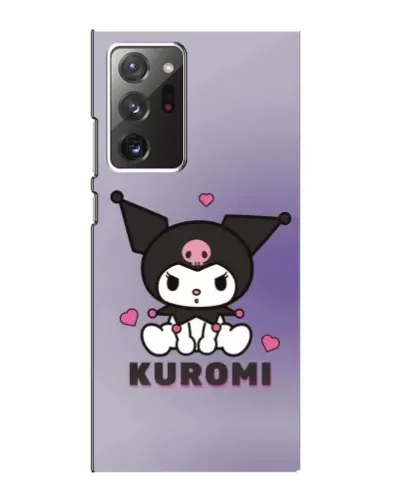 Чехол для Samsung Galaxy Note 20 Ultra с картинкой «Kuromi — фиолетовый арт»