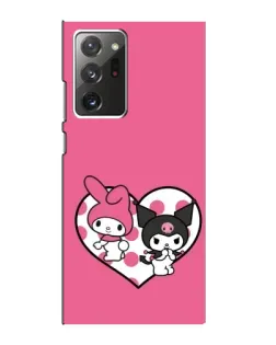 Чехол для Samsung Galaxy Note 20 Ultra с картинкой «Kuromi и My Melody»
