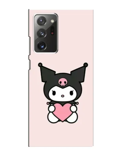 Чехол для Samsung Galaxy Note 20 Ultra с картинкой «Kuromi и сердце»