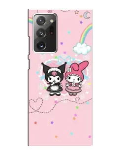Чехол для Samsung Galaxy Note 20 Ultra с картинкой «My Melody и Kuromi»