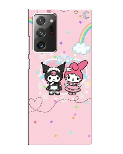Чехол для Samsung Galaxy Note 20 Ultra с картинкой «My Melody и Kuromi»