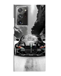 Чохол для Samsung Galaxy Note 20 Ultra з картинкою «BMW — акварельний дрифт» Чохол для Samsung Galaxy Note 20 Ultra з картинкою «BMW — акварельний дрифт»