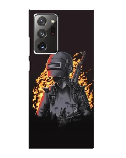 Чохол для Samsung Galaxy Note 20 Ultra з картинкою «PUBG — вогняний силует» Чохол для Samsung Galaxy Note 20 Ultra з картинкою «PUBG — вогняний силует»