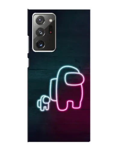 Чохол для Samsung Galaxy Note 20 Ultra з картинкою «Among Us неон-арт» Чохол для Samsung Galaxy Note 20 Ultra з картинкою «Among Us неон-арт»
