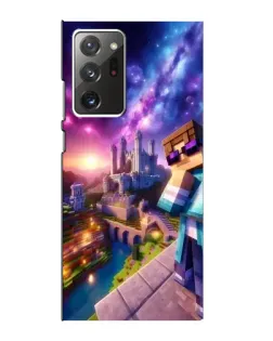 Чехол для Samsung Galaxy Note 20 Ultra с картинкой «Стив и космос»