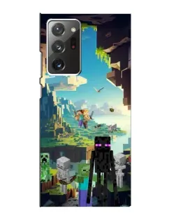Чохол для Samsung Galaxy Note 20 Ultra з картинкою «Ендермен у лісі» Чохол для Samsung Galaxy Note 20 Ultra з картинкою «Ендермен у лісі»