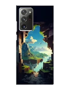 Чохол для Samsung Galaxy Note 20 Ultra з картинкою «Вид з печери» Чохол для Samsung Galaxy Note 20 Ultra з картинкою «Вид з печери»