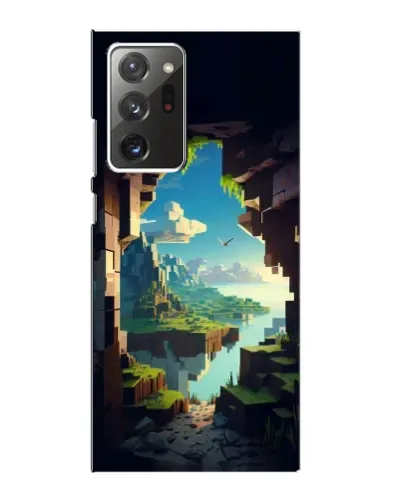 Чехол для Samsung Galaxy Note 20 Ultra с картинкой «Вид из пещеры»