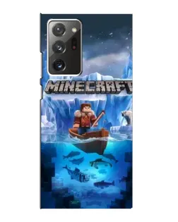 Чохол для Samsung Galaxy Note 20 Ultra з картинкою «Minecraft льодянийсвіт» Чохол для Samsung Galaxy Note 20 Ultra з картинкою «Minecraft льодянийсвіт»