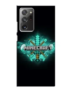 Чохол для Samsung Galaxy Note 20 Ultra з картинкою «Minecraft Diamond лого» Чохол для Samsung Galaxy Note 20 Ultra з картинкою «Minecraft Diamond лого»
