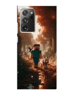 Чохол для Samsung Galaxy Note 20 Ultra з картинкою «Стів у лісі» Чохол для Samsung Galaxy Note 20 Ultra з картинкою «Стів у лісі»