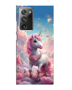 Чехол для Samsung Galaxy Note 20 Ultra с картинкой «Единорог среди облаков»