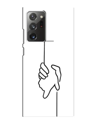 Чохол для Samsung Galaxy Note 20 Ultra з картинкою «Рука тримає»